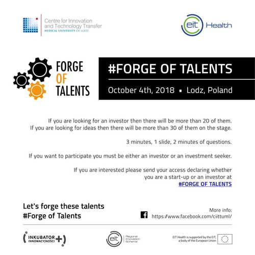Zaproszenie do działania "Forge of Talents"